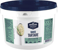330303 Sauce Tartare Seau 2,8 kg - Saveurs & Sauces.