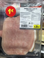 Jambon cuit supérieur avec couenne