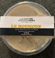 Le Houmous aux zestes de citron