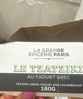 Le  tzatziki au yaourt grec