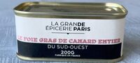 Le foie gras de canard entier du sud-ouest