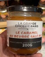 Caramel au beurre salé bio
