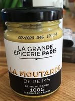 Moutarde De Reims Au Vin Blanc Et Au Vinaigre De Vin