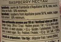 Nectar De Framboise