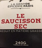 Le saucisson sec