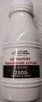 Le Yaourt Framboise Litchi - À boire