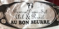 Beurre Demi-sel Ail & Persil