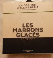 9 marrons glacés