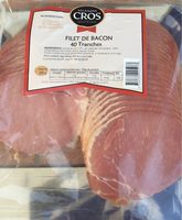 Filet de bacon 40 tranches