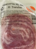 Pancetta Sel Sec