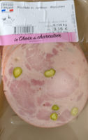 Roulade au jambon pistachée