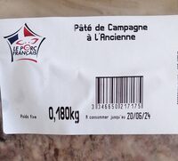 Pate de campagne a l ancienne