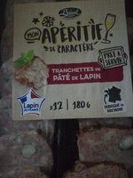 Tranchettes de pâté de lapin