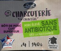 Rôti de porc cuit supérieur