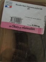 Boudin noir aux oignons