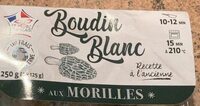 Boudin blanc aux morilles