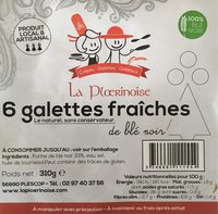 Galettes fraiches La Ploerinoise