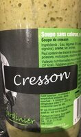Soupe de cresson