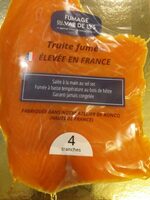 Truite fumée 4 tranches