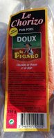 Chorizo doux