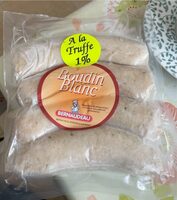 Boudin blanc a la truffe