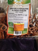 Bretzels d'epeautre a l'huile d'olive
