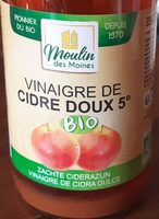 Vinaigre de cidre boux bio