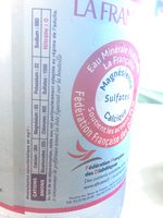 Eau minérale naturelle