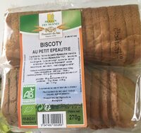 Biscoty au petit épeautre