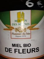 Miel bio de fleurs