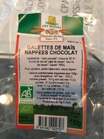 Galettes de Mais nappées au Chocolat Noir