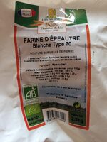 Farine d'Epeautre Blanche type 70