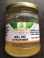 Miel bio citronnier