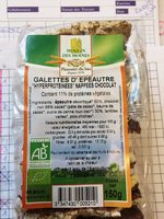 Galettes d'épeautre hyperprotéinées nappées chocolat