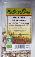 Galettes d'épeautre au son d'avoine