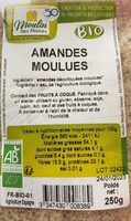 Amandes moulues