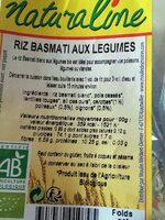 Riz basmati aux legumes