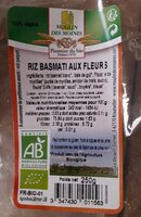 Riz basmati aux fleurs