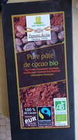 Pure pâte de cacao bio