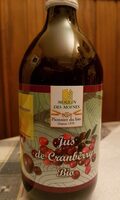 Jus de Cranberry Bio