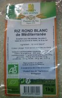 Riz rond blanc de méditerranée