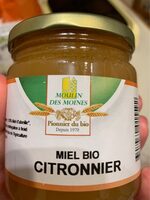 Miel bio citronnier