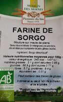 Farine de sorgo
