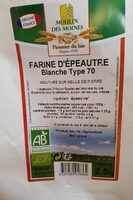 Farine d'épeautre type 70