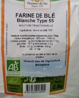 Farine de blé blanche type 55