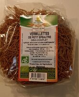 Vermillettes de petit épeautre demi-complet