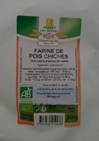 Farine de pois chiches