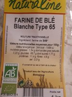 Farine de blé blanche