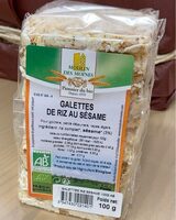 Galettes de riz au sésame