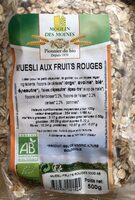 Muesli aux fruits rouges